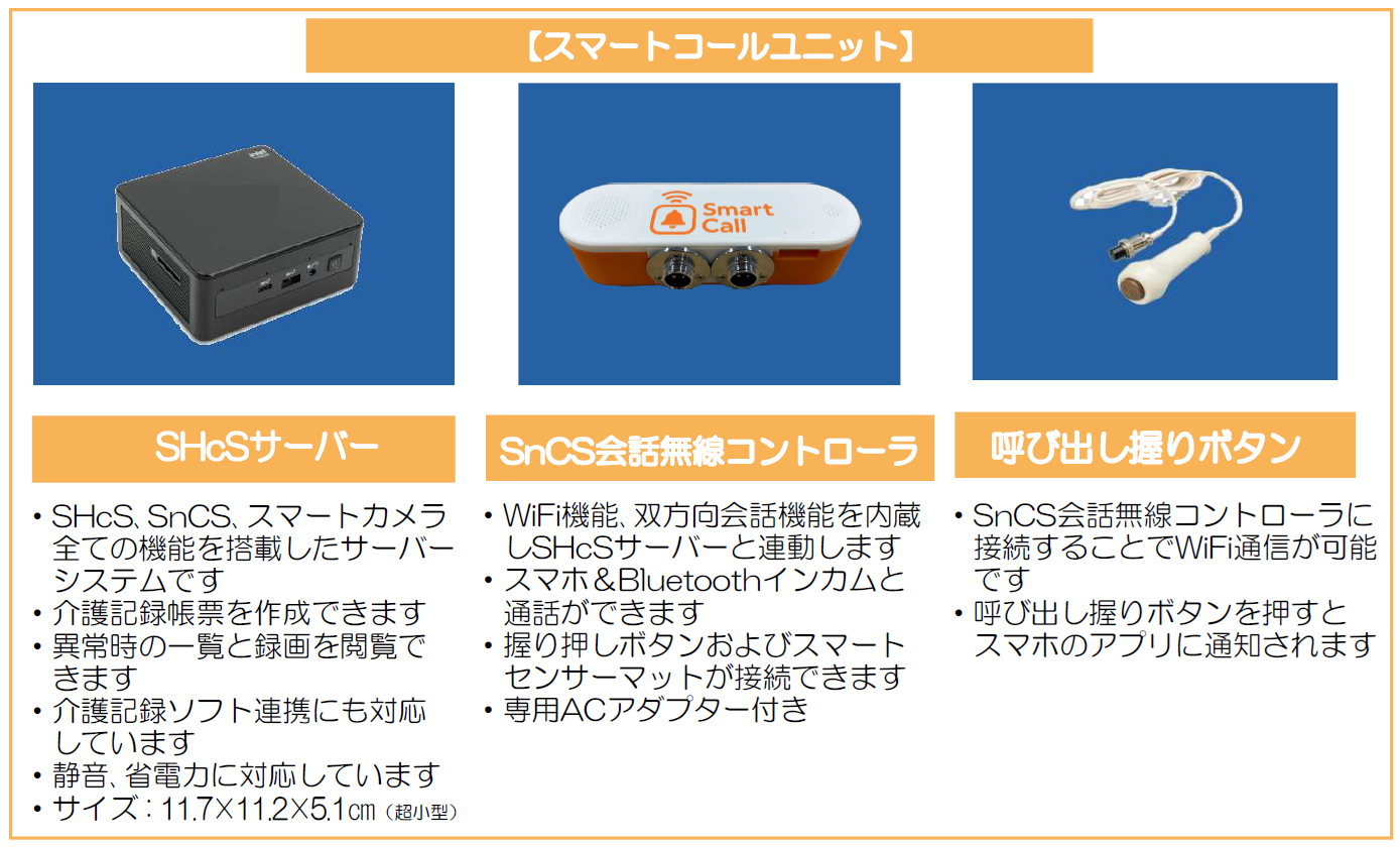 SDcF�iSmart DX for care-Facility�j�b�X�}�[�g�R�[�����j�b�g